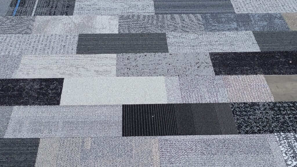 Biscuit's Mix & Match Carpet Squares Gray Family 12 Tiles/ Box 24" x 24" 48SF 